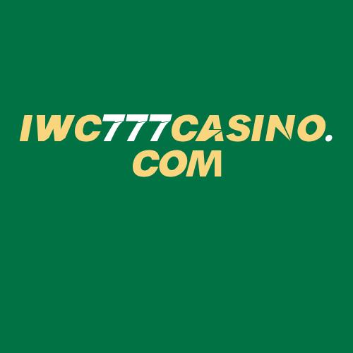 Logo da IWC777CASINO